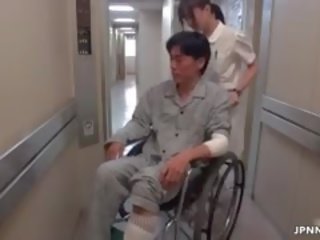 Attractive Asian Nurse Goes Crazy