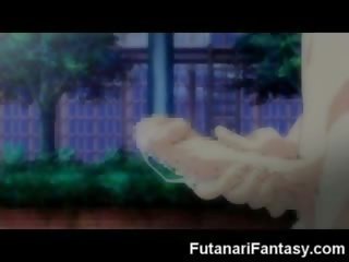 Futanari хентай мультяшки леді хлопець аніме манга транссексуаліст мультиплікація анімація вал член транссексуалів сперма божевільна dickgirl гермафродит