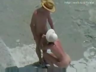 Nude beach adult video terrific amateur couple