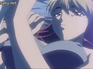 Blonde Anime Nympho Takes Huge putz