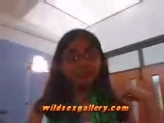 Shy Indian girlfriend Gives Very Slow Blowjob