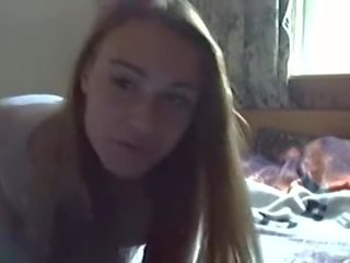 Dutch webcam young woman teasing