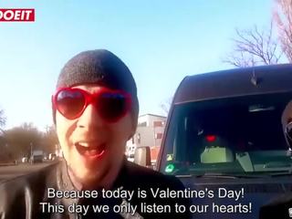 Letsdoeit - Valentine's Day Bus Fuck With Pick Up stupendous German