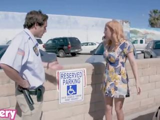 Trickery - April O'neil Tricked Into xxx movie With a Security Guard