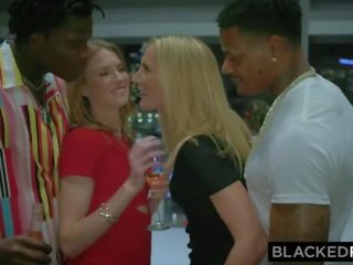 Blackedraw mona wales y ashley carril tener bbc ¿cuándo su maridos son fuera de ciudad