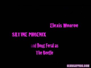 Elexis Monroe And Her Secret Lesbian girlfriend Satine Phoenix