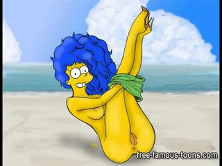 Simpsons sex video parody
