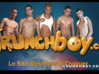 Amazing group x rated video gang bang amator bareback in PARIS for CRUNCHBOY