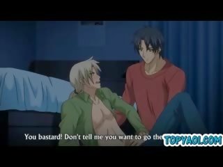 Gay Senpai Anime Gets Hardcore dirty clip By His companion