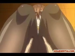 Virgin Hentai girl With Bigtits Brutally Groupfucked