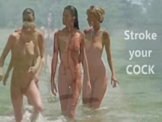 Desnuda playa moda película