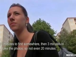 Tjekkisk kjæreste terra søt paid til knulling