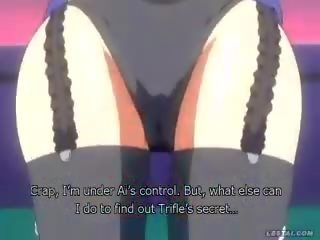 Hentai anime vadītājs pavedis un pumps rupji