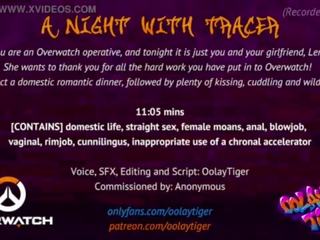 &lbrack;overwatch&rsqb; a night with tracer&vert; inviting audio play by oolay-tiger