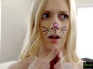 Bratty Sis - Easter Egg Hunt launches Lil Bunny to Step Brothers penis S9:E5