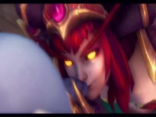 Warcraft: її королева по greatb8sfm (futa, звук)