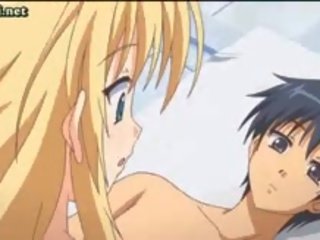 Two anime babes licking their cunts