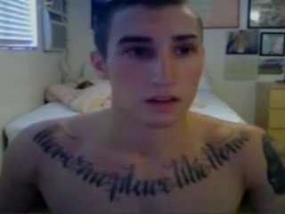 Cute Tattooed Hunk- Part2 on GayBoysCam.com