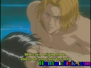 Alluring Anime Gay Man Getting Deep Fucked In Bed