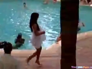 Hot Strip movie At The Pool