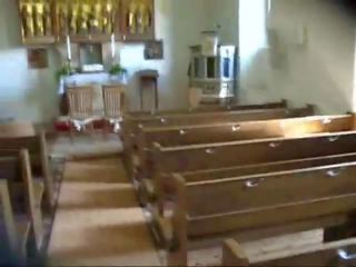 Fafanje v cerkev: brezplačno v cerkev umazano film video 89