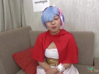 Japoniškas riho į jos mėgstamiausias anime kostiumas comes į interviu su mums į tenshigao - peter čiulpimas ir kamuolys lyžis mėgėjiškas sofa perklausa 4k &lbrack;part 2&rsqb;