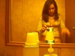 Kylpyhuone peili selfshot elokuva