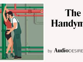 The Handyman (Bondage, tempting Audio Story, adult movie for Women)
