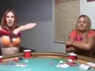 Young Girls Coitus On Poker Night