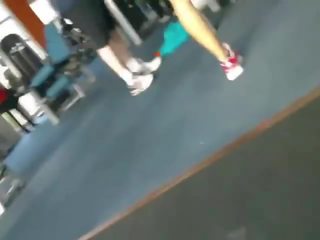 Naughty Perv guy In The Gym