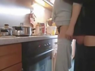 Fucking In The Kitchen While Preparing A open