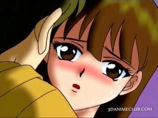 Pusaudze anime stunner izpaužas mute fucked uz tuvplāns
