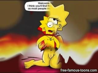 Lisa simpson x rated film