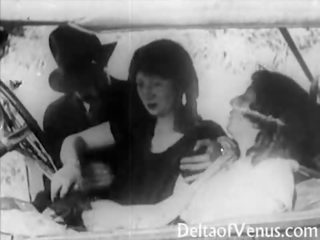 Старомодна x номінальний кліп a безкоштовно поїздка рано 1900s еротика