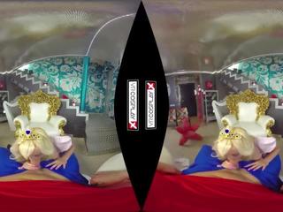 VR adult movie Princess Peach gets FUCKED by Mario POV on VRCosplayX.com Porn clips