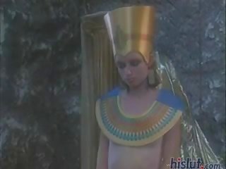 Belladonna wears an Egyptian headdress