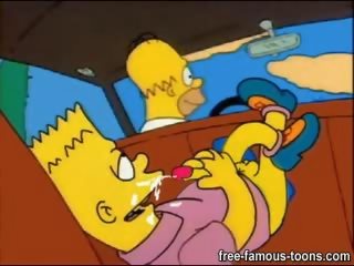 Simpsons משפחה x מדורג סרט