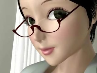 ランディ 3d アニメ 修道女 吸う ディック