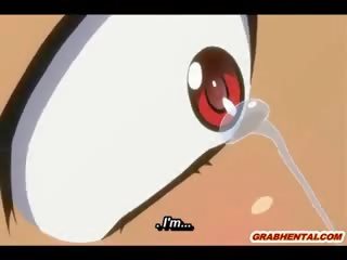 Hentai duende consigue pinchazo leche relleno su garganta por gueto monsters