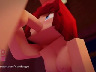 Minecraft dirty clip Scarlett Blowjob Animation (by HardEdges)
