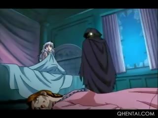 Grand hentai princesa trapped en un célula consigue follada duro