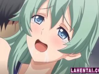 Big Titted Hentai divinity In Swimsuit Gets Analed