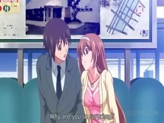 Redhead Anime School Doll Seducing Her adorable Teacher