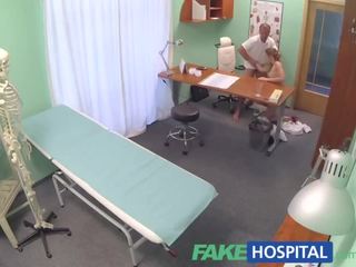FakeHospital Nurse with a superb arse sucks and fucks medico for pay rise